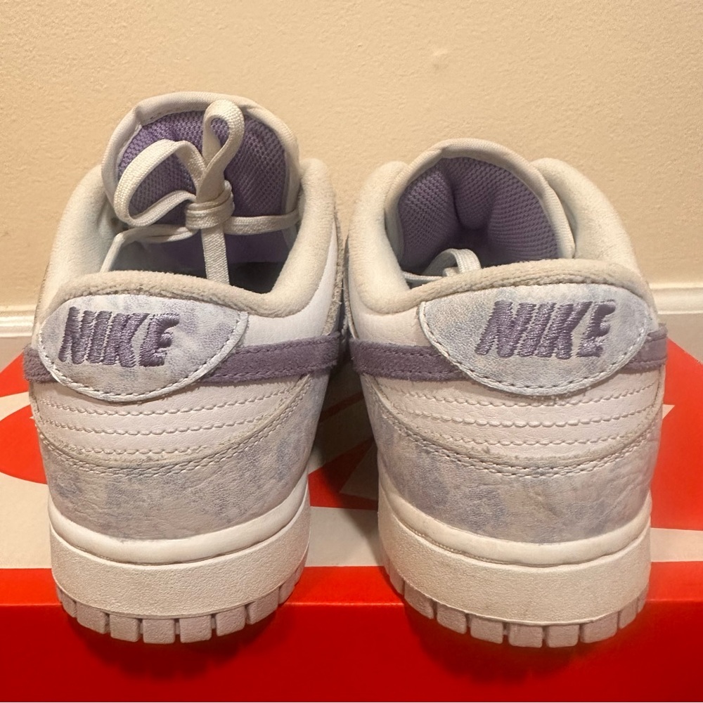 Nike W Dunk Low OG Purple Pulse Womens 8 / Mens 6.5 White Violet DM9467-500 - Picture 8 of 13